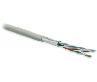Кабель витая пара Hyperline UFTP4-C6-P26-IN-LSZH-GY-100