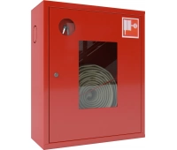 Шкаф пожарный навесной со стеклом красный ТОИР-М Ш-ПК-001НОК (ПК-310НОК)