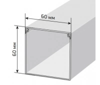 ДКС Короб 60х60 TA-GN (01784)