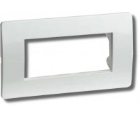 ДКС Рамка на 4 модуля, белая (75011W)