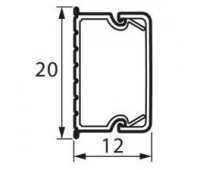 Короб Legrand Мини-канал 20x12 мм METRA (638192)