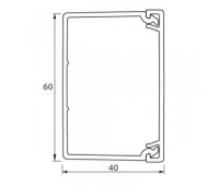 Короб Legrand Мини-канал 60x40 мм METRA (638197)
