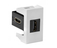 ДКС Розетка HDMI Viva 1 модуль белая (41018)