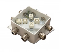 Гефест КМ-О (10к*6,0)-IP66-120х120, пять вводов