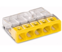 Клеммник для медного и алюминиевого провода WAGO WAGO 2273-245 клемма 5-проводная