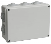 Коробка распаячная для открытой проводки IEK КМ41243 190х140х70 (UKO11-190-140-070-K41-44)