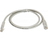 Патч-корд UTP Hyperline PC-LPM-UTP-RJ45-RJ45-C5e-1.5M-LSZH-GY