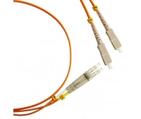 Hyperline FC-D2-50-LC/PR-SC/PR-H-1M-LSZH-OR