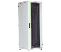 Шкаф сетевой 19", стеклянная передняя дверь ITK LN35-33U68-G (серый)