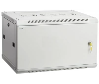 Шкаф телекоммуникационный 19", дверь металл ITK LWR5-15U66-MF (черный)