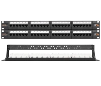 Патч-панель NIKOMAX NMC-RP48UD2-2U-BK