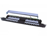 Патч-панель 19" Hyperline PP3-19-16-8P8C-C5E-SH-110D