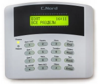Проводная клавиатура для контрольных панелей серии Норд, Hunter, Captain NT K16-LCD