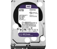 Жесткий диск (HDD) для видеонаблюдения Western Digital HDD 6000 GB (6 TB) SATA-III Purple (WD60PURZ)