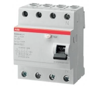 Выключатель дифференциального тока (УЗО) ABB FH204 AC-25/0,03 (2CSF204004R1250)