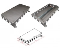 Гефест КМ IP54-2040, 20 вводов, нержавейка