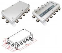 Гефест КМ IP66-1530, 14 вводов