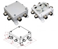 Гефест КМ-О (16к)-IP66-1515, 8 вводов