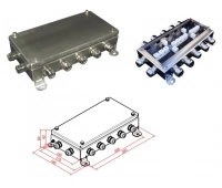 Гефест КМ-О (28к)-IP66-1530, 14 вводов, нержавейка