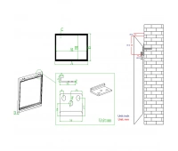 Экран безрамный Elite screens AR120WH2