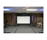 Elite screens Aeon Edge Free 16:9 frameless fixed frame projector screen 100" cinewhite (AR100WH2)