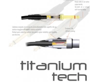 Кабель готовый инструментальный "TITANIUM TECH" Bespeco TT50PP