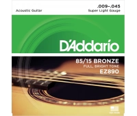 Набор 6 струн для акустической гитары DAddario EZ890