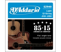 Набор 12 струн для акустической гитары DAddario EZ940