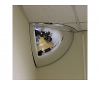 Зеркало купольное потолочное Satel BG D=600х360 (1/4)