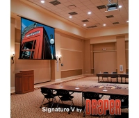 Моторизированный экран настенно-потолочного крепления с системой натяжения Draper Signature/V NTSC (3:4) 508/200"