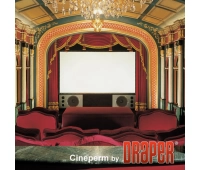 экран на раме настенный с высоко контрастным полотном Draper Cineperm