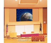 экран на раме настенный с высоко контрастным полотном Draper Cineperm