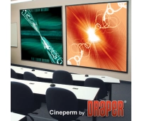 экран на раме настенный с высококонтрастным полотном Draper Cineperm