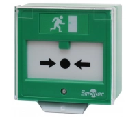 Устройство разблокировки двери с восстанавливаемой кнопкой активации Smartec ST-ER125D-GN