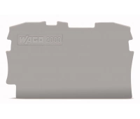 WAGO 2004-1291 пластина торцевая серая
