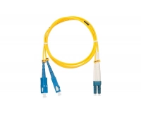 Патч-корд оптический одномодовый NIKOMAX NMF-PC2S2C2-SCU-LCU-001
