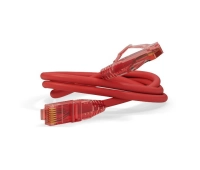 Патч-корд медный Hyperline PC-LPM-UTP-RJ45-RJ45-C5e-0.3M-LSZH-RD