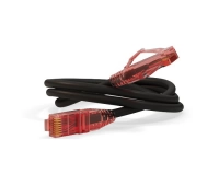 Патч-корд медный Hyperline PC-LPM-UTP-RJ45-RJ45-C5e-0.5M-LSZH-BK