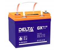 Аккумулятор герметичный свинцово-кислотный Delta Delta GX 12-33