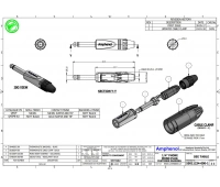 Кабельный разъем Amphenol QM2PB-AU