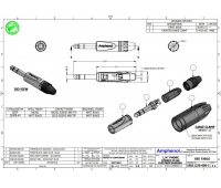 Кабельный разъем Amphenol QS3P