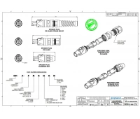 Кабельный разъем SpeakOn 4pin Amphenol SP-4-F