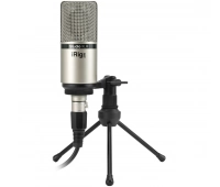 Компактный студийный конденсаторный микрофон IK MULTIMEDIA iRig Mic Studio XLR