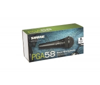 Кардиоидный вокальный микрофон Shure PGA58-XLR-E