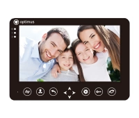 Монитор видеодомофона цветной Optimus VM-7.1 (черный)
