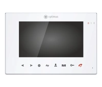 Монитор видеодомофона цветной Optimus VMH-7.1 (белый)