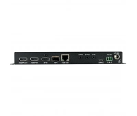 Бесподрывный кодер/декодер и передатчик/приемник в/из сети Ethernet сигналов HDMI и DP 4096x2160p60 (4:4:4) c HDR, аудио, 3 х USB 2.0, RS-232, ИК Kramer KDS-8F