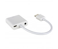 Переходник HDMI (вилка) на VGA (розетка) с аудиовыходом miniJack 3,5 мм (розетка) Kramer ADC-HM/GF