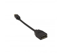 Переходной кабель Mini DisplayPort (вилка) на DisplayPort (розетка) Kramer ADC-MDP/DPF