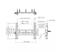 Настенное крепление для дисплея с регулировкой наклона Vogels PFW 5210